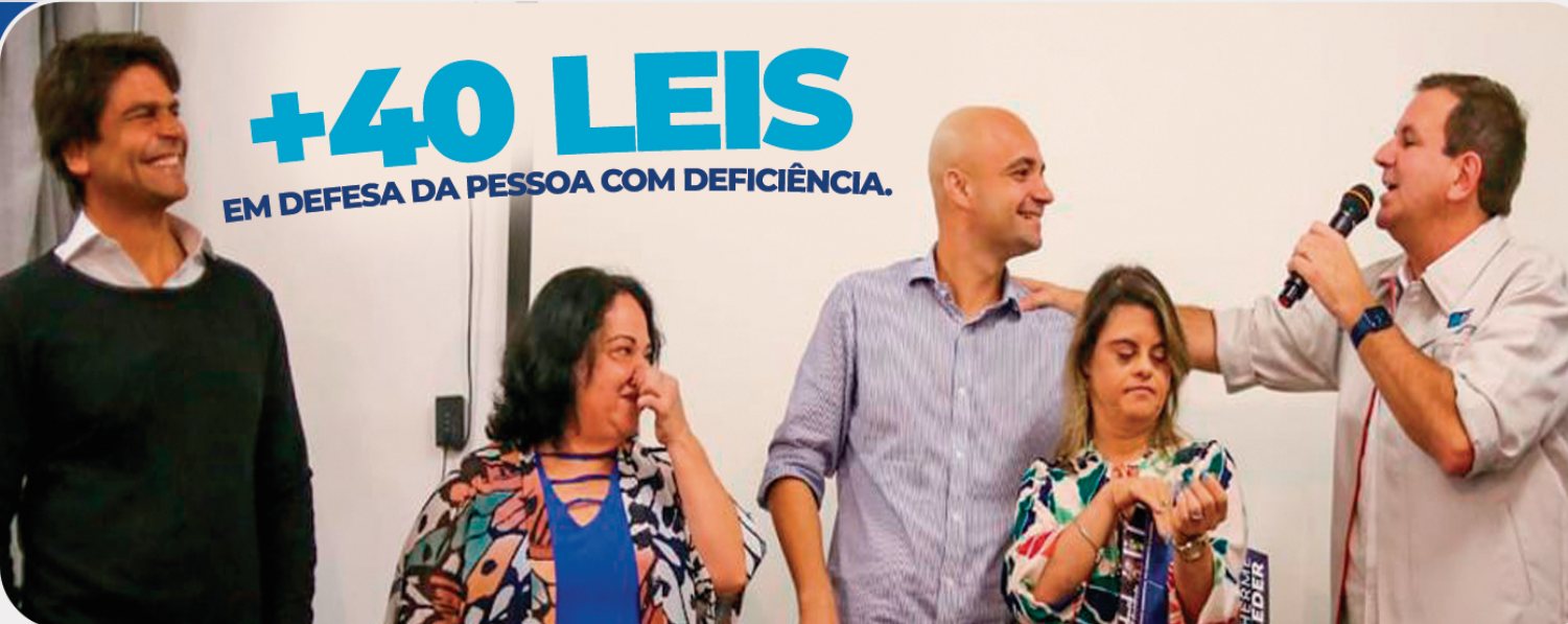 Mais de 40 leis em defesa da pessoa com deficiência