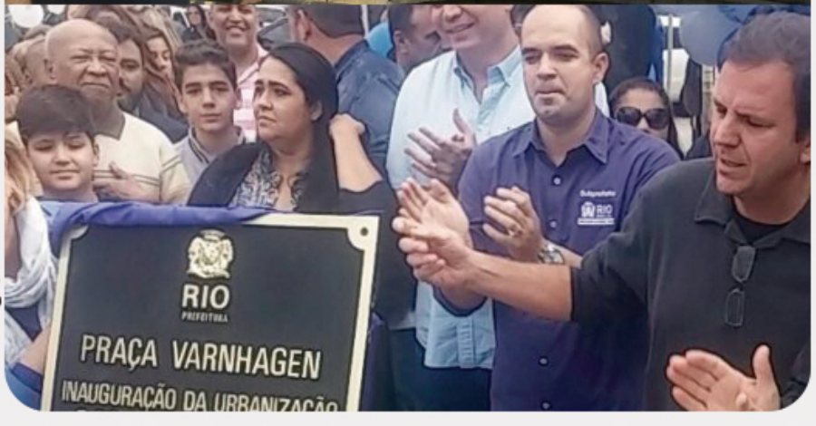 Inauguração da urbanização da Praça Varnhagen