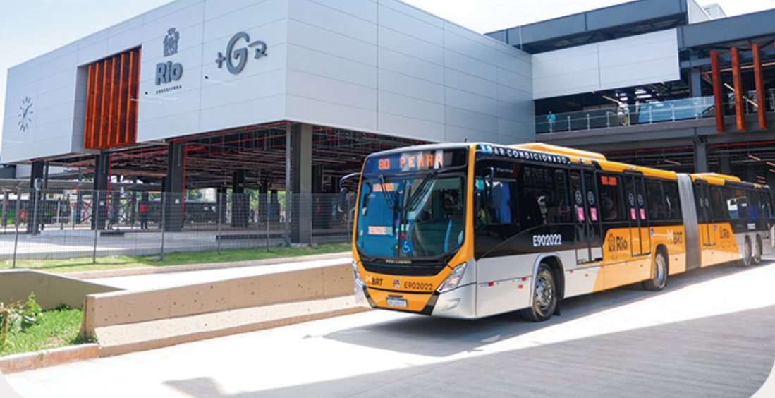 Estação do BRT reformada