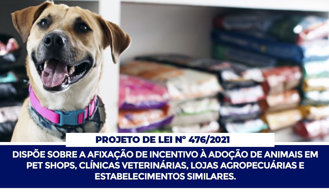 Pet shops e clínicas veterinárias deverão incentivar a adoção.