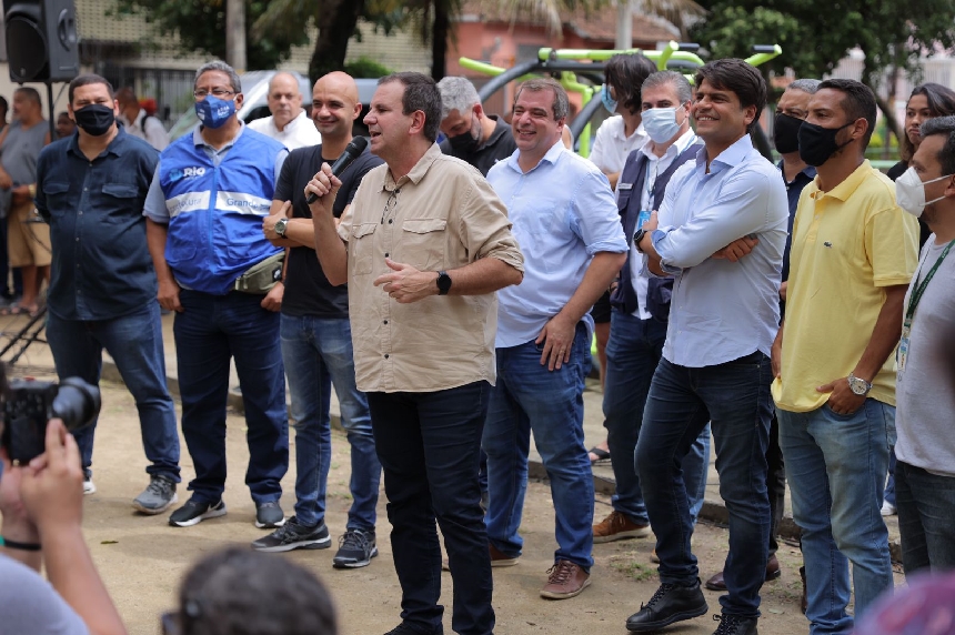Vila Olímpica – Paes anuncia construção de no Alto da Boa Vista e reforma de praças em bairros da Zona Norte do Rio