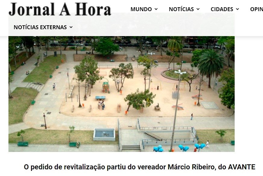 Prefeitura inicia obras de revitalização em praças da cidade do Rio