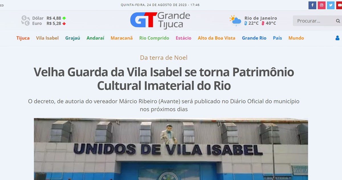 Casa da Juventude é inaugurada em Vila Isabel