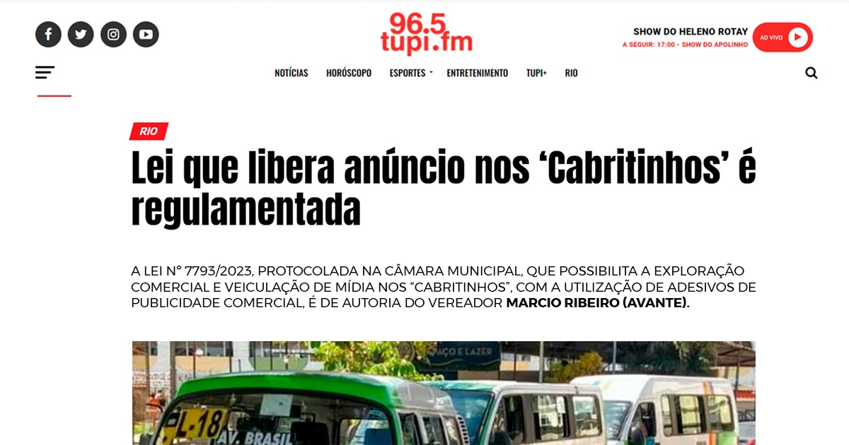 Lei que libera publicidade nos “Cabritinhos” é regulamentada