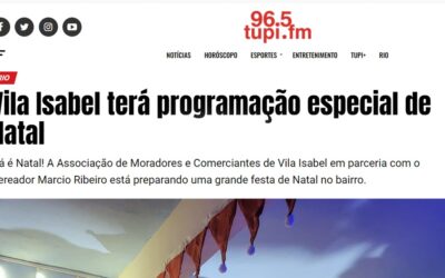 Vila Isabel terá programação especial de Natal