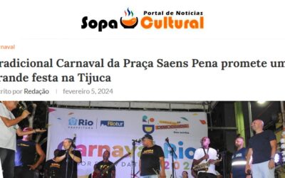 Tradicional Carnaval da Praça Saens Pena promete uma grande festa na Tijuca