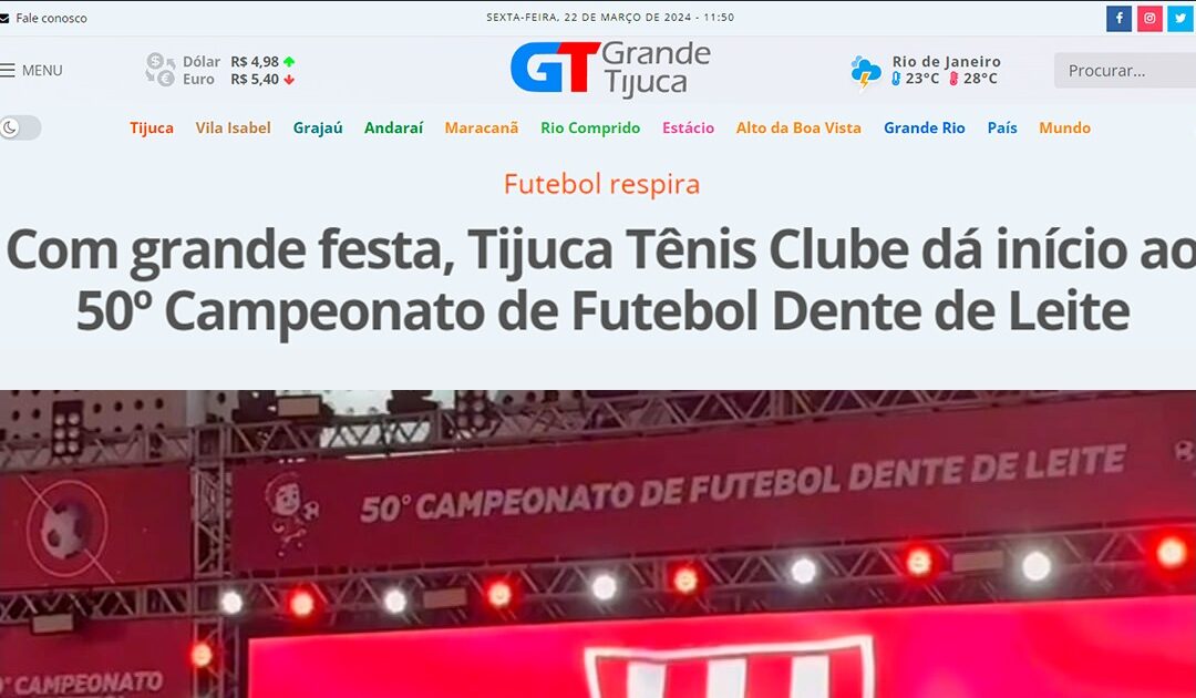50º Campeonato de Futebol Dente de Leite do Tijuca Tênis Clube