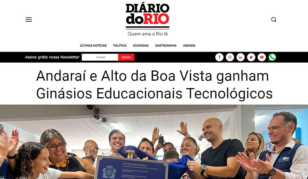 Mais três GETs inaugurados na Grande Tijuca