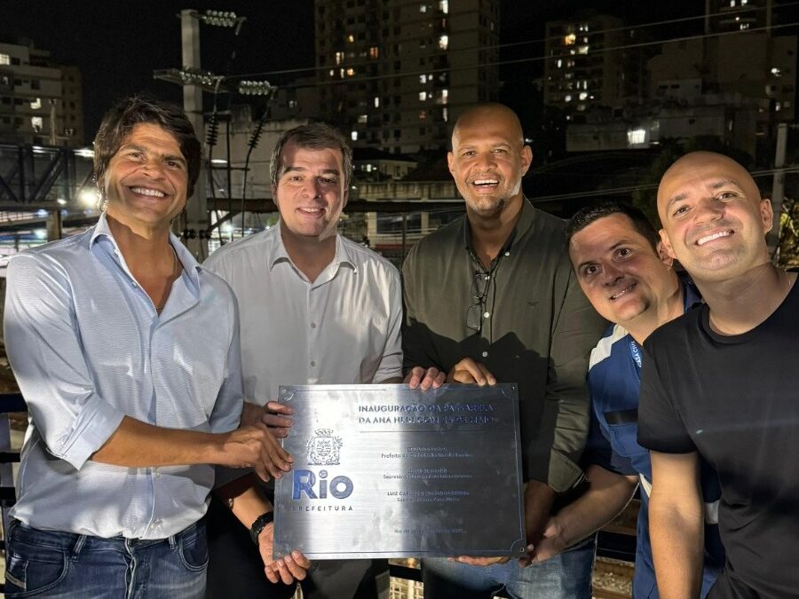 Entrega da nova passarela e revitalização da Praça do Rocha