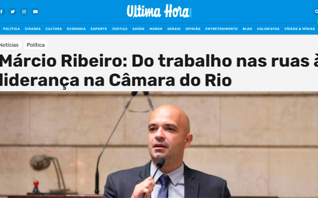 Marcio Ribeiro: Do trabalho nas ruas à liderança na Câmara do Rio