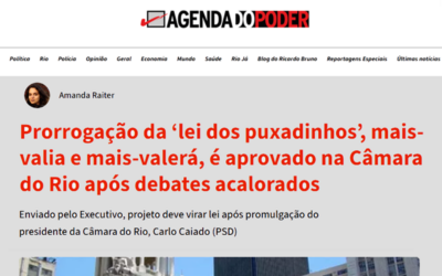 Câmara do Rio aprova prorrogação da ‘Lei dos Puxadinhos’ para regularização de obras irregulares