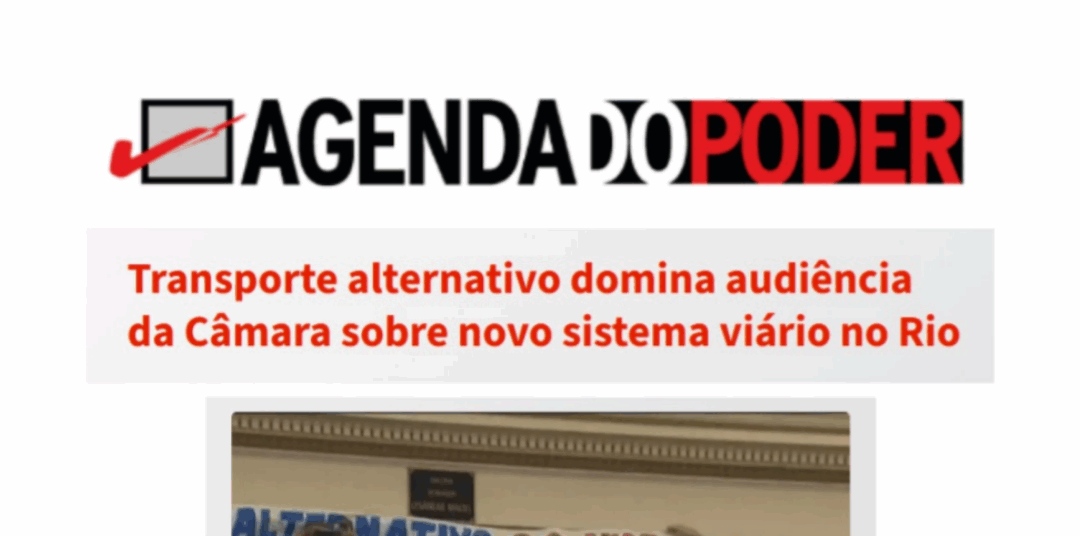 Transporte alternativo domina audiência da Câmara sobre novo sistema viário no Rio