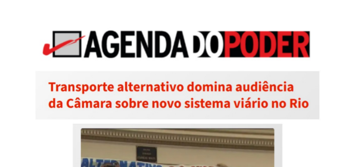 Transporte alternativo domina audiência da Câmara sobre novo sistema viário no Rio