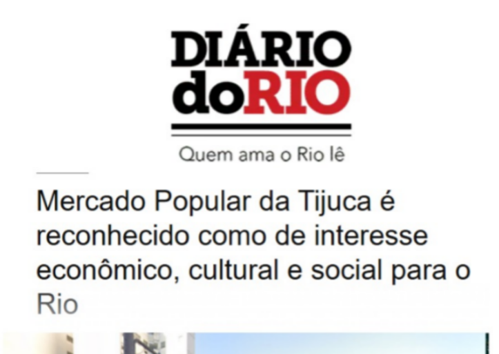 Mercado Popular da Tijuca é reconhecido como de interesse econômico, cultural e social para o Rio