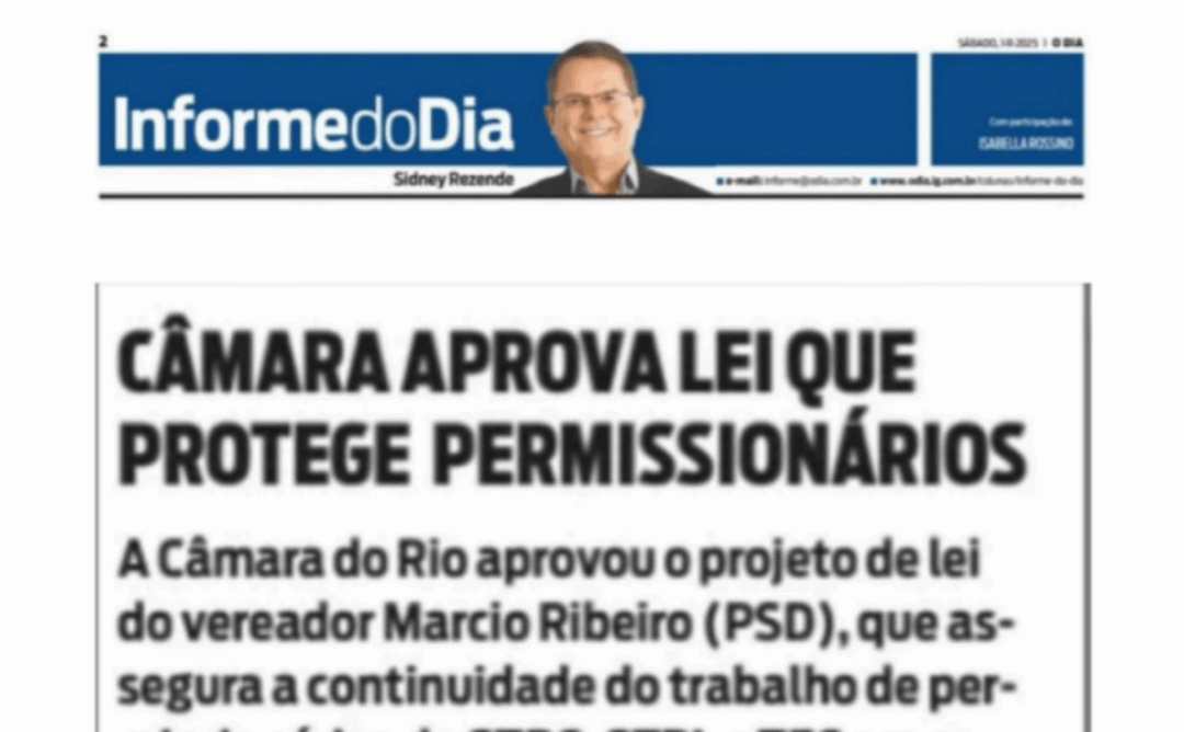 Câmara aprova lei que protege permissionários