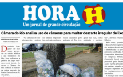 Câmara do Rio analisa uso de câmeras para multar descarte irregular de lixo