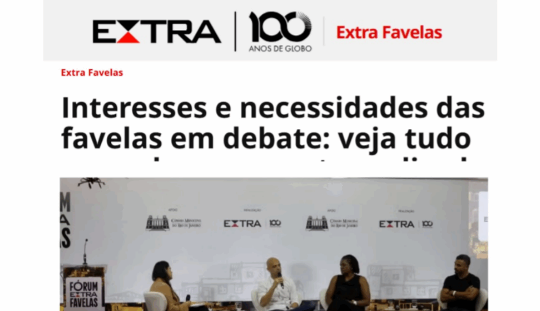 Interesses e necessidades das favelas em debate