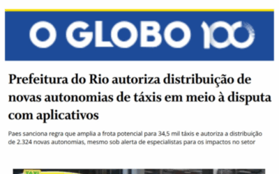 Sancionada lei que aumenta número de táxis no Rio