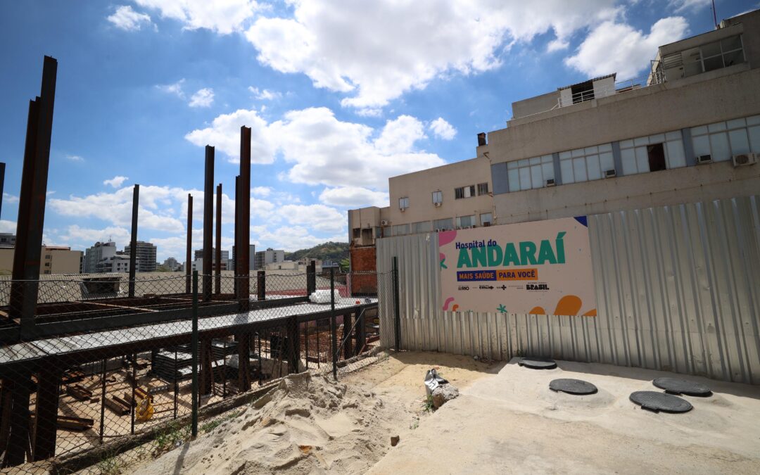 Mais setores do Hospital do Andaraí são reabertos