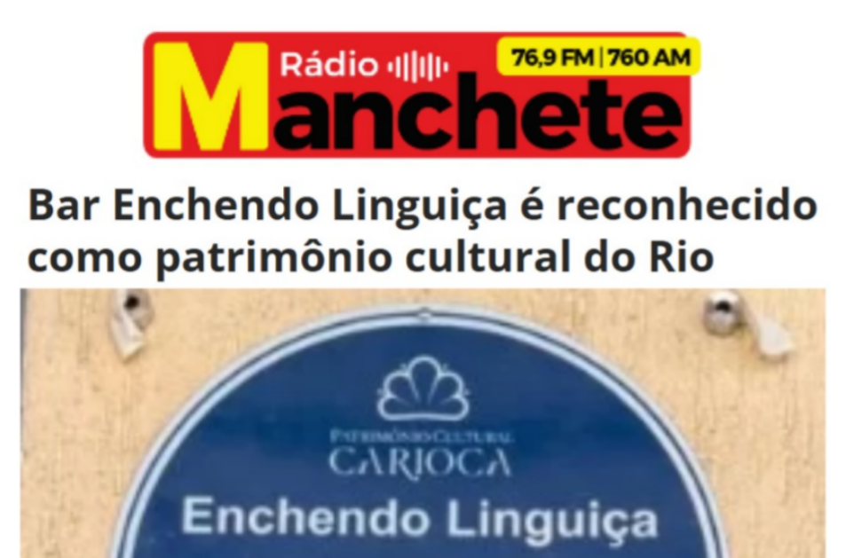 Bar ‘Enchendo Linguiça’, no Grajaú, é declarado patrimônio cultural do Rio