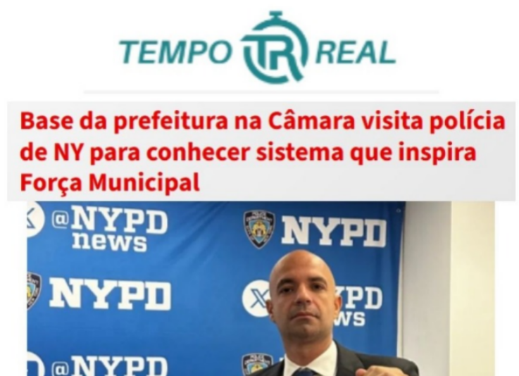 Vereadores do PSD viajam aos EUA a convite da Polícia de Nova York