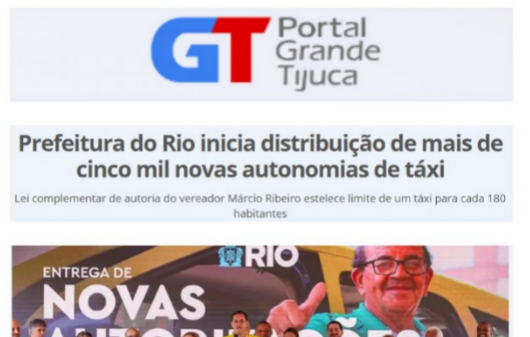 Prefeitura inicia distribuição de mais de cinco mil novas autonomias de taxi